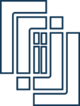 Cornerstone's Icon Outlined in Blue